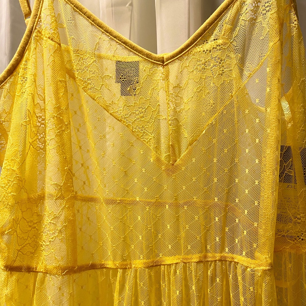 Maxi Lace Beach Cover-up